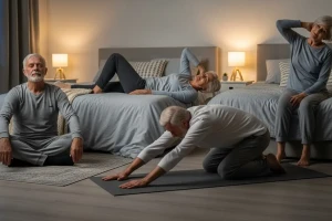 yoga sebelum tidur, 5 Gerakan Ajaib yang Cepat Membuat Pikiran Tenang